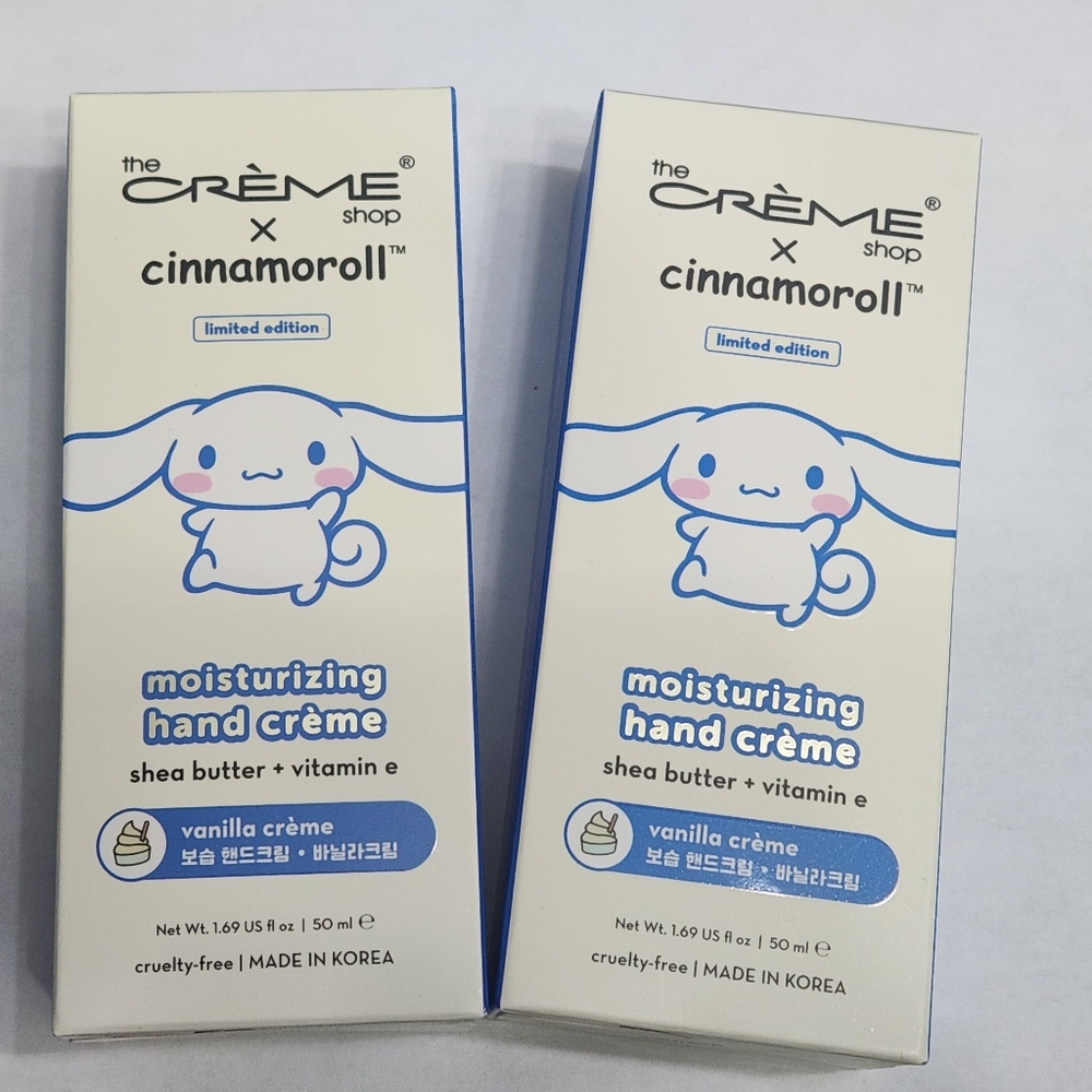 The Crème Shop x Cinnamoroll Moisturizing Hand Crème — 2 Pack